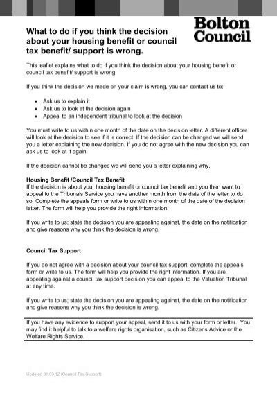 Contact us about Housing Benefit and Council Tax Support.